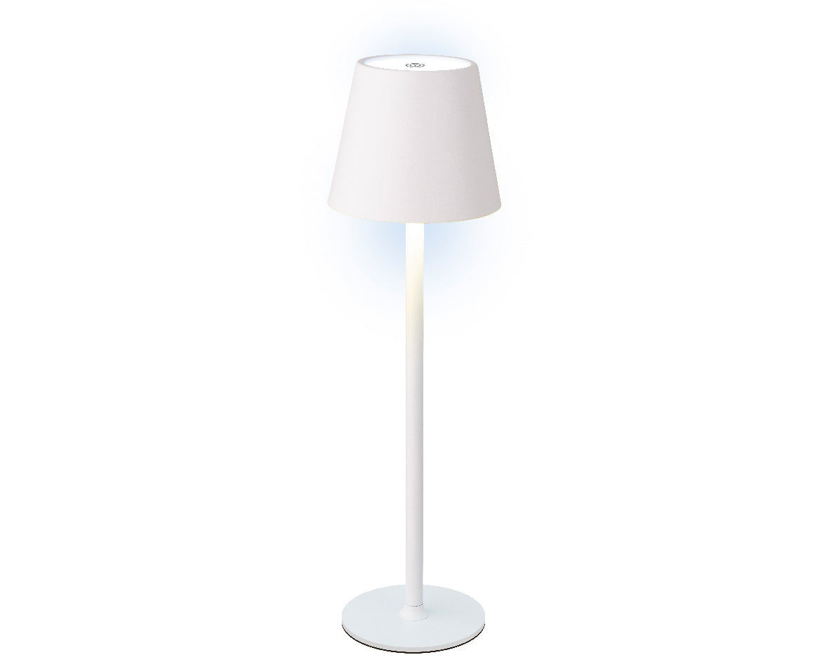 Lampada da Tavolo H.37 Bianca LED Kaemingk - Eleganza e Luce Moderna per il Tuo Ambiente Lampada da Tavolo H.37 Bianca LED Kaemingk - Eleganza e Luce Moderna per il Tuo Ambiente